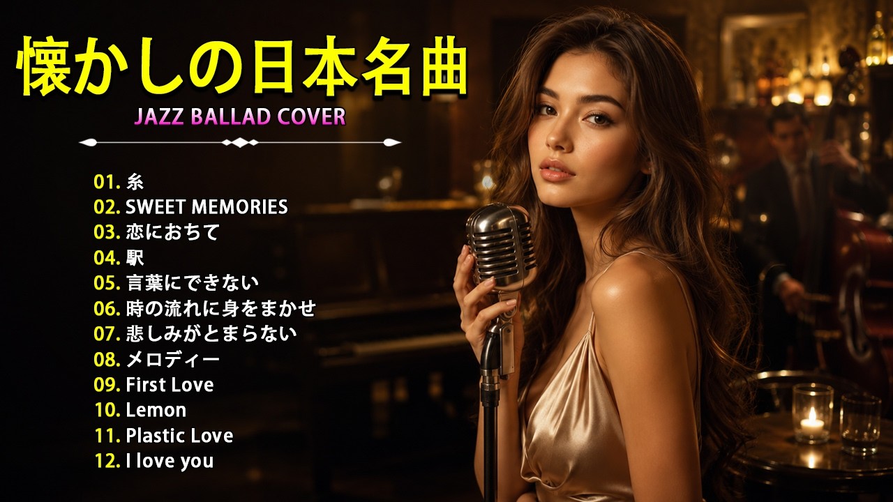 日本ポップス名曲ジャズカバー｜中島みゆき・松田聖子・岡田有希子