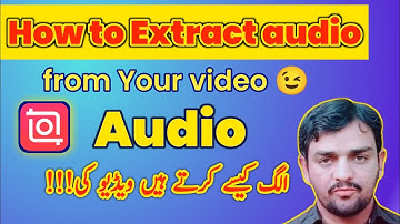 how to extract audio from video using inshot |how to extract audio from video in inshot