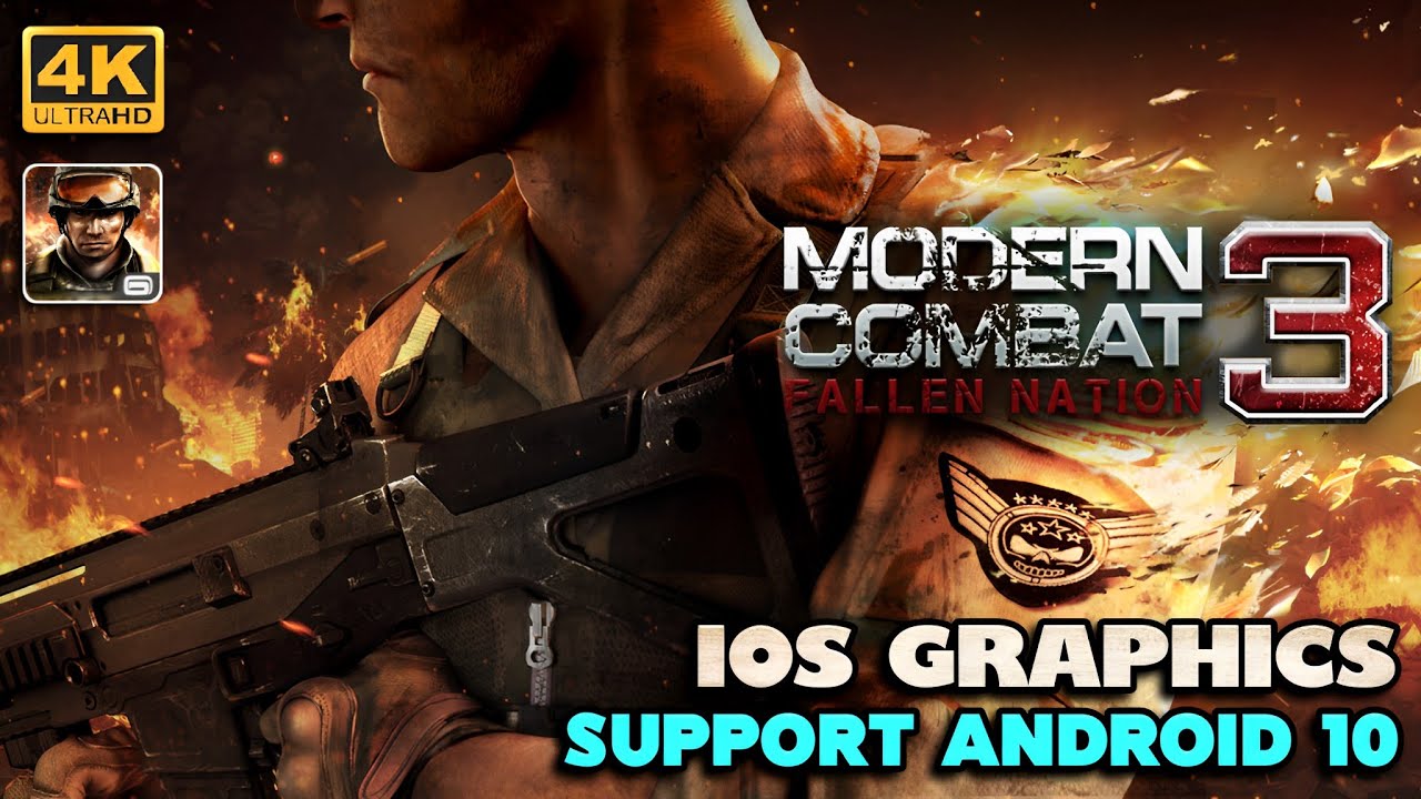 MODERN COMBAT 3 FALLEN NATION MOD V1.1.2ㅣIOS GRAPHIS FULL OFFLINEㅣ