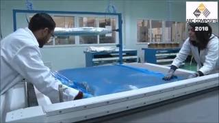 How to produce a Carbon Fibre wing for a lightweight aircraft.