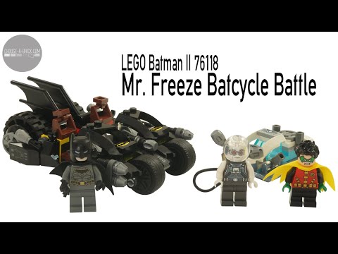 Mr. Freeze™ Batcycle™ Battle 76118, Batman™