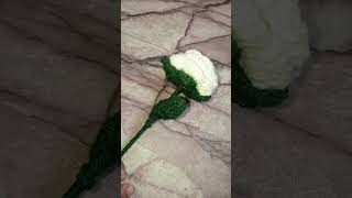 Flower crochet 🌹 # Amber yarn studio 🤌🏻 # Trending song 🌷# Viral # shorts ✨