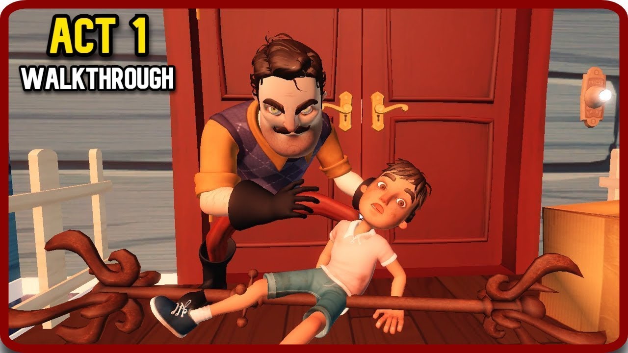 Hello Neighbor : A lost Cause - Act 1 : The Silent Suburb (part 1)