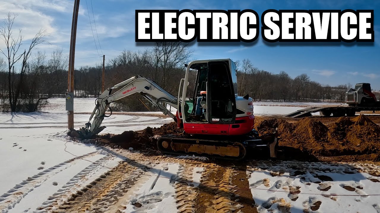 Прокладка кабеля электроснабжения + планы проведения выставки ConExpo 2026