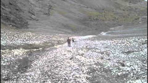 Scree Descent Scottish Mountain Scotland