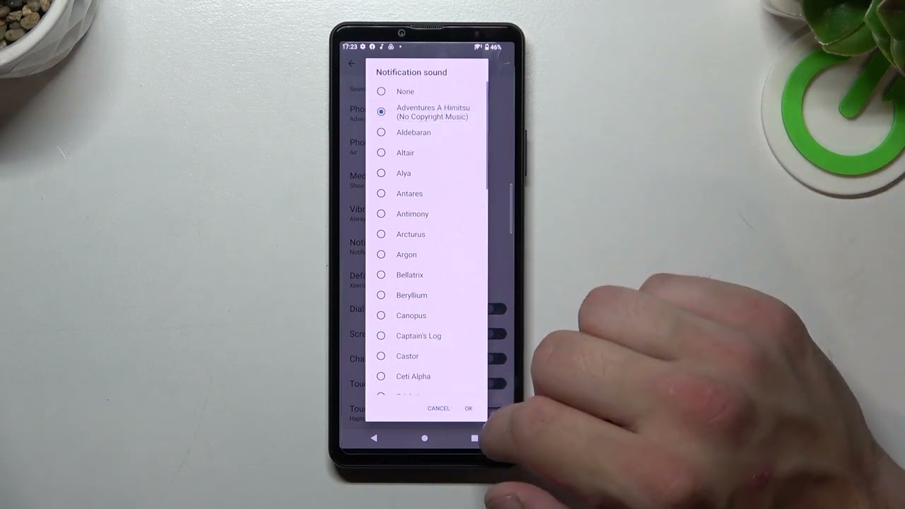 How to Set Custom Notification Sounds on SONY Xperia 10 IV - Change Notification Sound