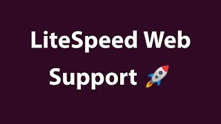 Litespeed Web Server Installation Support Fast, Secure & Optimized Hosting Setup