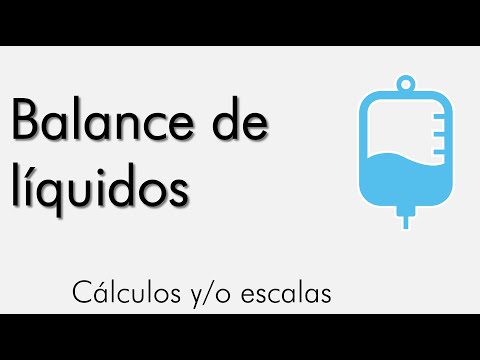 Balance de líquidos