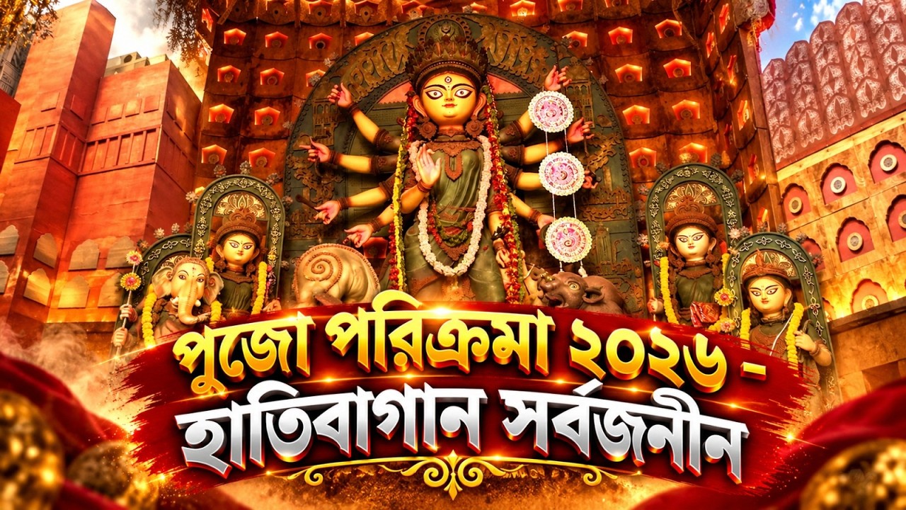 পুজো পরিক্রমা ২০২৬:  হাতিবাগান সর্বজনীন