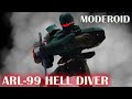 【機動警察パトレイバー】ARL-99 HELL DIVER（ヘルダイバー）。モデロイドから新登場！エルガイムのランダムストレートを思わせるギミックが素敵！【moderoid】グッドスマイルカンパニー