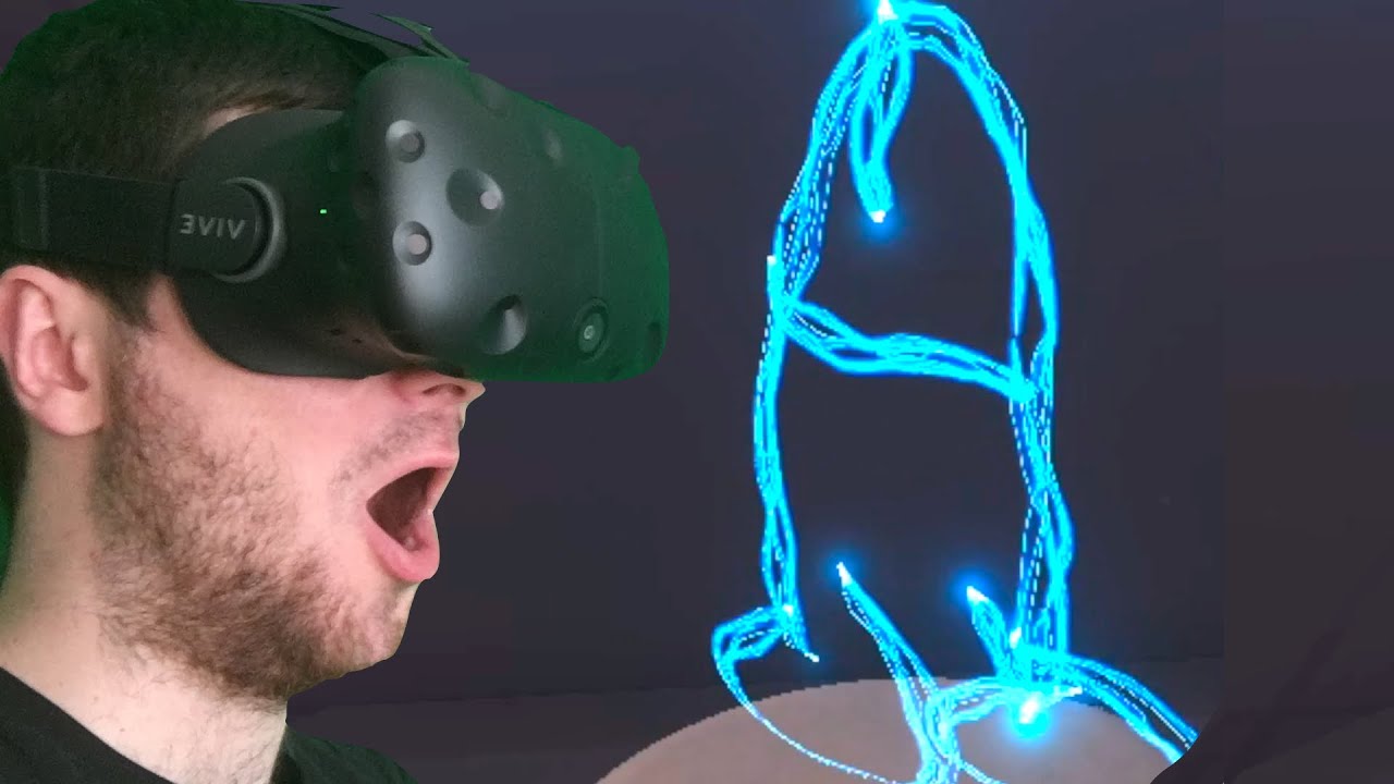 LA MEILLEURE EXPÉRIENCE DE RÉALITÉ VIRTUELLE ! Tilt Brush #1