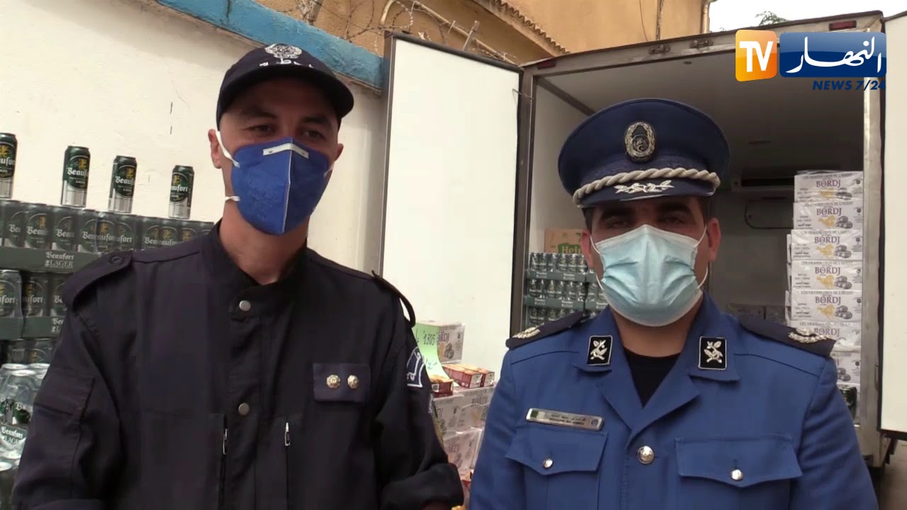 عين الدفلى:  الأمن الحضري لسيدي لخضر  يحجز 6050 وحدة خمر من مختلف الأنواع و الأحجام‎