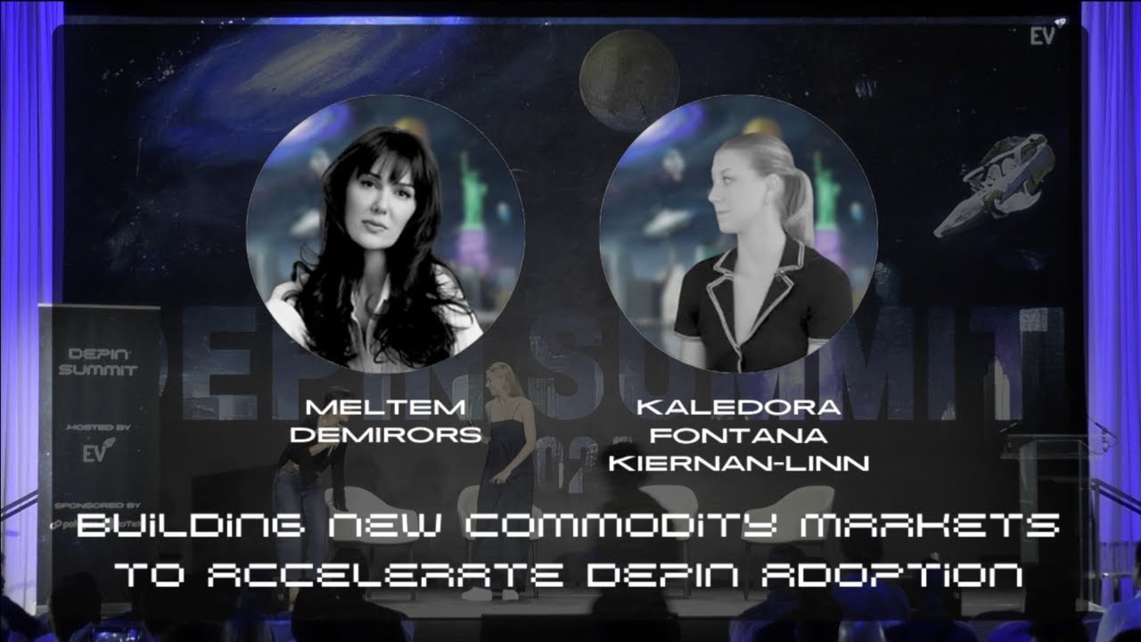 Building New Commodity Markets to Accelerate DePIN Adoption | DePIN Summit 2024