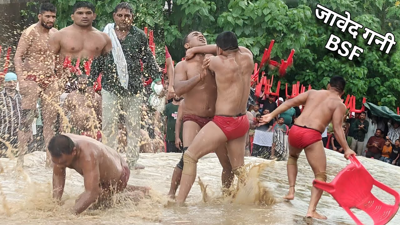 पानी मे डुबोकर मारा जावेद गनी// पहली बार ऐसी कुश्ती देखोगे,, Javed Gani pahalvan ki kushti 