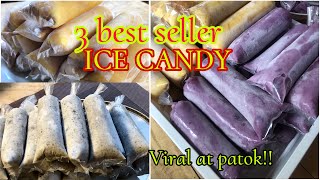3 FLAVORS SOFT AND SMOOTH ICE CANDY PANG NEGOSYO | ICE CANDY FLAVOR IDEA screenshot 1
