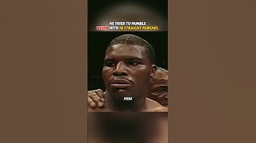 The Only Man Who Threw 18 Punches at Prime Tyson