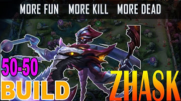Zhask new meta build 2022 | Zhask Destroying Old Meta Heroes | Mobile legends | 45 kills in 1 game