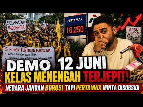 Pertamax Naik 30%?! BEM UI Turun Ke Jalan Menuntut Prabowo! | AMANYA MONOLOG