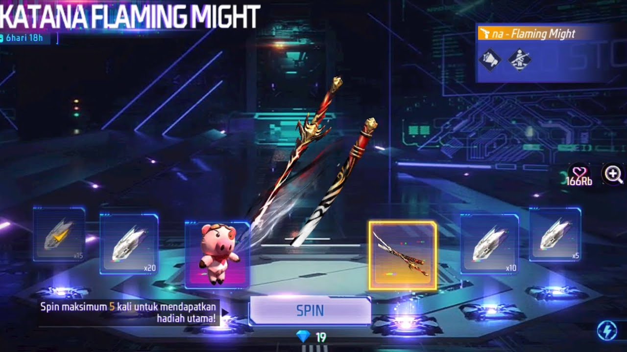 НОВЕЙШАЯ КАТАНА SPIN FLAMING MIGHT В МАГАЗИНЕ MOCO