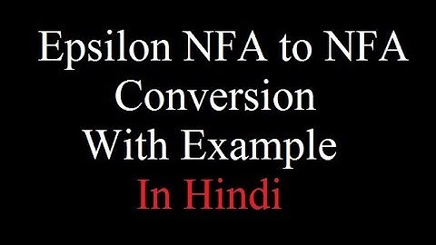 Example of Epsilon NFA to NFA conversion in Hindi | TOC | Automata | By- Harendra Sharma
