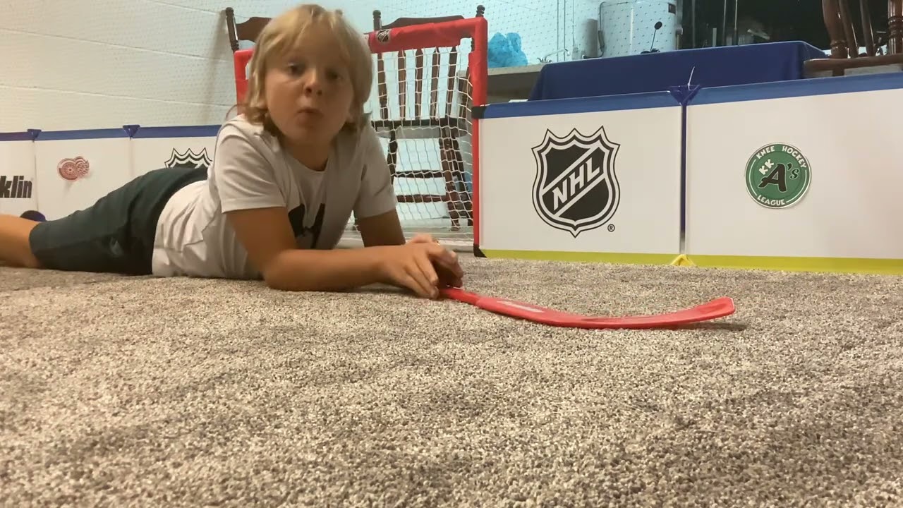 Knee hockey how to trick shots KHL #hockey#trickshots