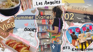 Bookstores, Beaches, and BTS Exhibition ARMY-log 아미로그 💜 Summer Diaries 02