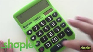 Datexx 2-Line TrackBack Desktop Calculator