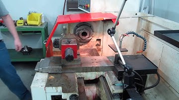 Dynapath DY-14 14"x40" CNC Flat Bed Engine Lathe For Sale