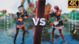 WANWAN VS SELENA FULL FIGHT MLBB 4K | LADY GAGA - JUDAS