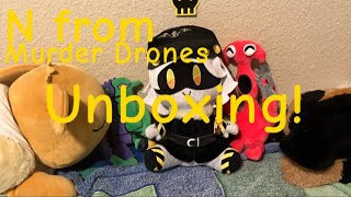 N From Murder Drones Plushie Unboxing