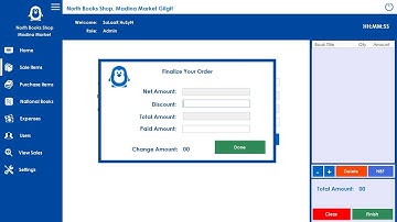 [Part-4] Designing a Book Shop Management System (Ui Only)