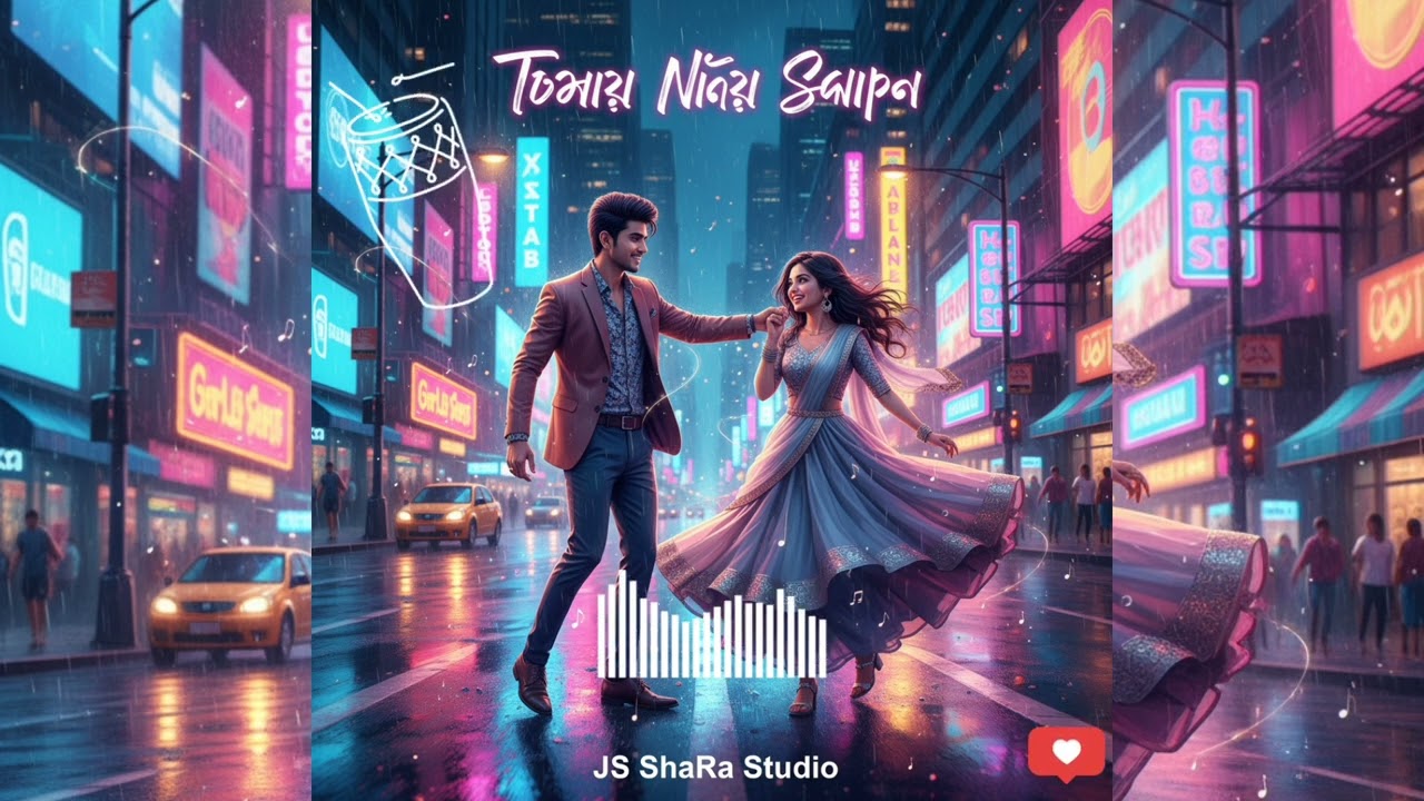 Tomay Niye Swapno| Energetic Bengali Love Song | Official Music Video | JS ShaRa Studio