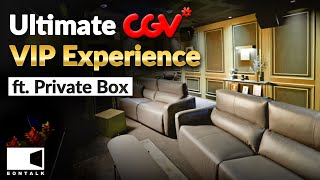 The Ultimate CGV Movie Experience - PRIVATE BOX | EonTalk