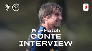 FIORENTINA vs INTER | ANTONIO CONTE INTER TV EXCLUSIVE PRE-MATCH INTERVIEW 🎙⚫🔵 [SUB ENG]