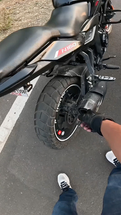 SC project Vs Akrapovic R1M Loud Full System Exhaust #n160 #r15 #yamaha #bajaj #youtubeshorts