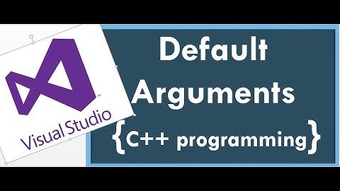 Default Arguments - C++ Programming
