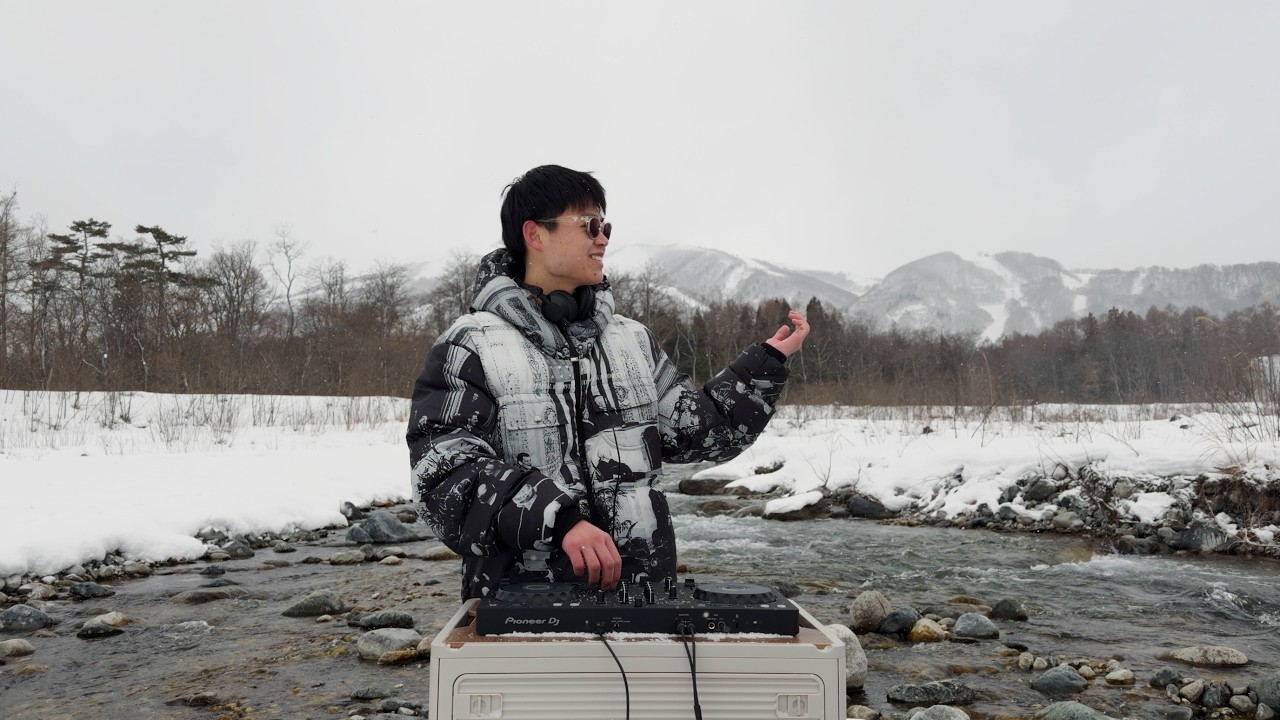 Melodic & Progressive House Mix | Snowy Mountains Riverside Set