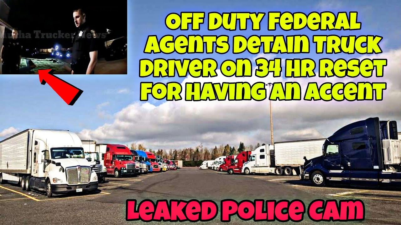 Breaking News! Leaked Cam Of Off Duty Federal Agents Detaining Truck Driver On 34 Hr Reset At Bar Breaking News! Leaked Cam Of Off Duty Federal Agents Detaining Truck Driver On 34 Hr Reset At Bar