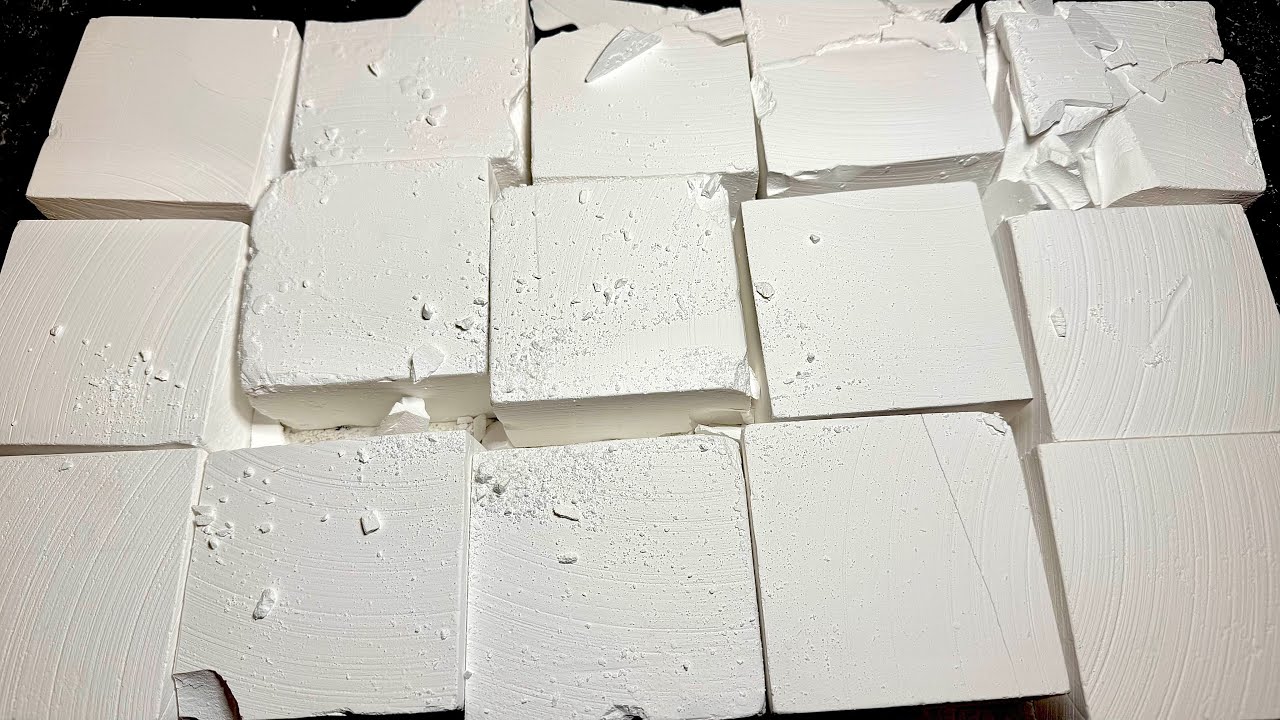 15 CRUNCHY CRISPY GYMCHALK BLOCKS / VERY SATISFYING 