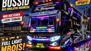 Bus PO Haryanto Paling Keren! 😱🔥 | BUSSID Indonesia Bus Simulator #bussid #indonesia #fyp #gaming  screenshot 1