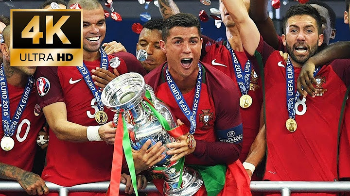 Portugal vs France - Final EURO 2016 Portuguese commentary 4K UHD