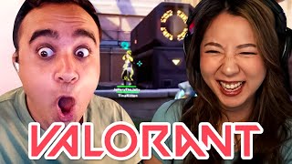 Fuslie Squeex Commentates Valorant Game.. Hilarious