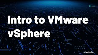 vSphere: An Introduction to VMware's Powerful Virtualization Platform