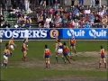 Fitzroy Lions vs West Coast 1991 - First Quarter Fitzroy Lions vs West Coast 1991 - First Quarter