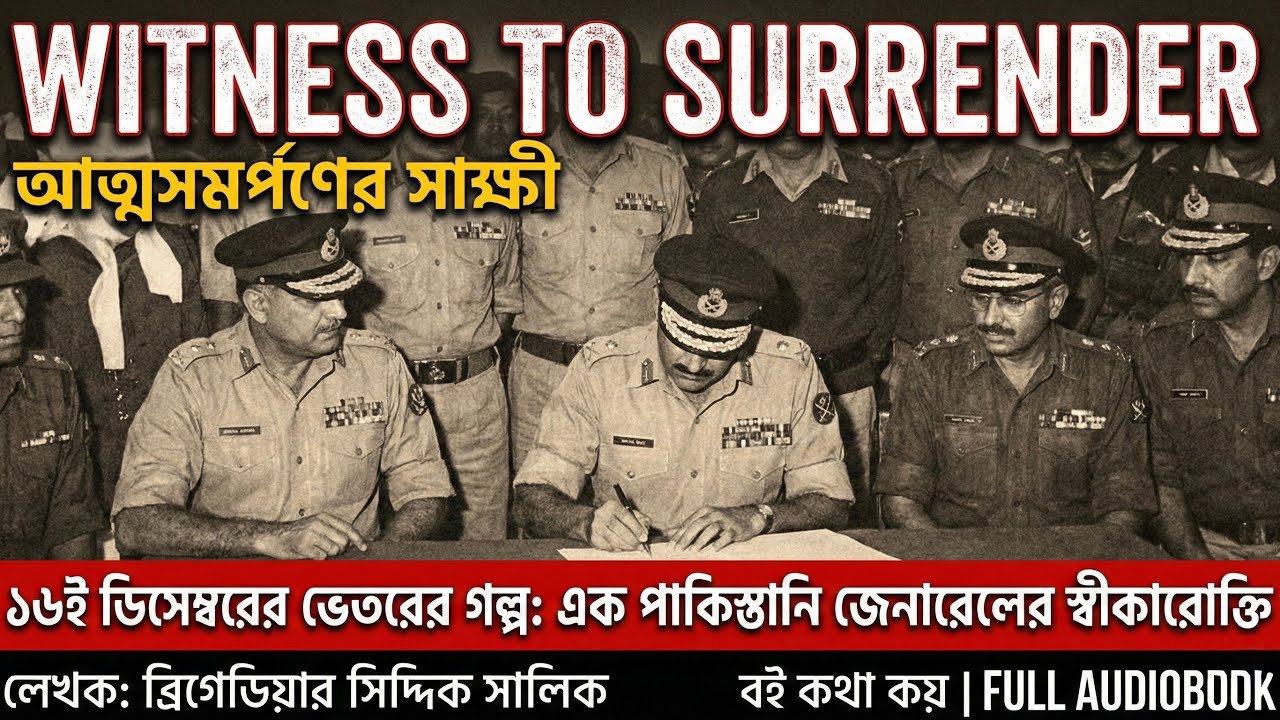 𝐖𝐢𝐭𝐧𝐞𝐬𝐬 𝐭𝐨 𝐒𝐮𝐫𝐫𝐞𝐧𝐝𝐞𝐫 🎖️ 𝐁𝐫𝐢𝐠𝐚𝐝𝐢𝐞𝐫 𝐆𝐞𝐧𝐞𝐫𝐚𝐥 𝐒𝐢𝐝𝐝𝐢𝐪 𝐒𝐚𝐥𝐢𝐤 🎯 𝐀 𝐏𝐚𝐤𝐢𝐬𝐭𝐚𝐧𝐢 𝐆𝐞𝐧𝐞𝐫𝐚𝐥’𝐬 𝐕𝐢𝐞𝐰 𝐨𝐟 𝟏𝟗𝟕𝟏 🇧🇩 🇵🇰 🔥