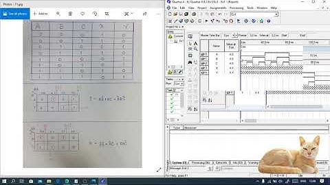 Quartus II  Write VHDL with the sum of product