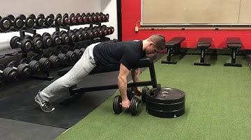 Chest Supported Dead Stop DB Row