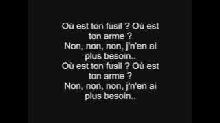 Maître Gims - Où est ton arme paroles