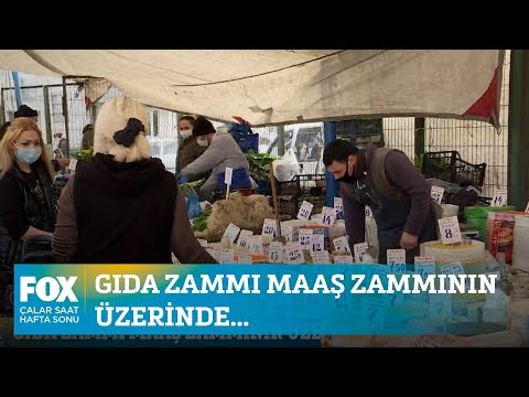 Gıda zammı maaş zammının üzerinde... 2 Ocak 2021 İlker Karagöz ile Çalar Saat Hafta Sonu