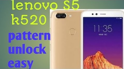 LENOVO S5 {K520} PASSWORD RESET [FORMAT] WITH MRT DONGLE